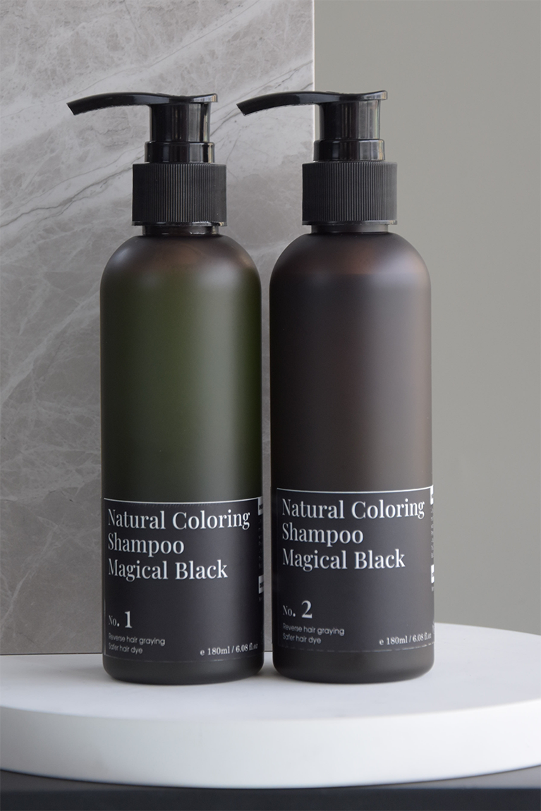 Natural Coloring Shampoo - Magical Black