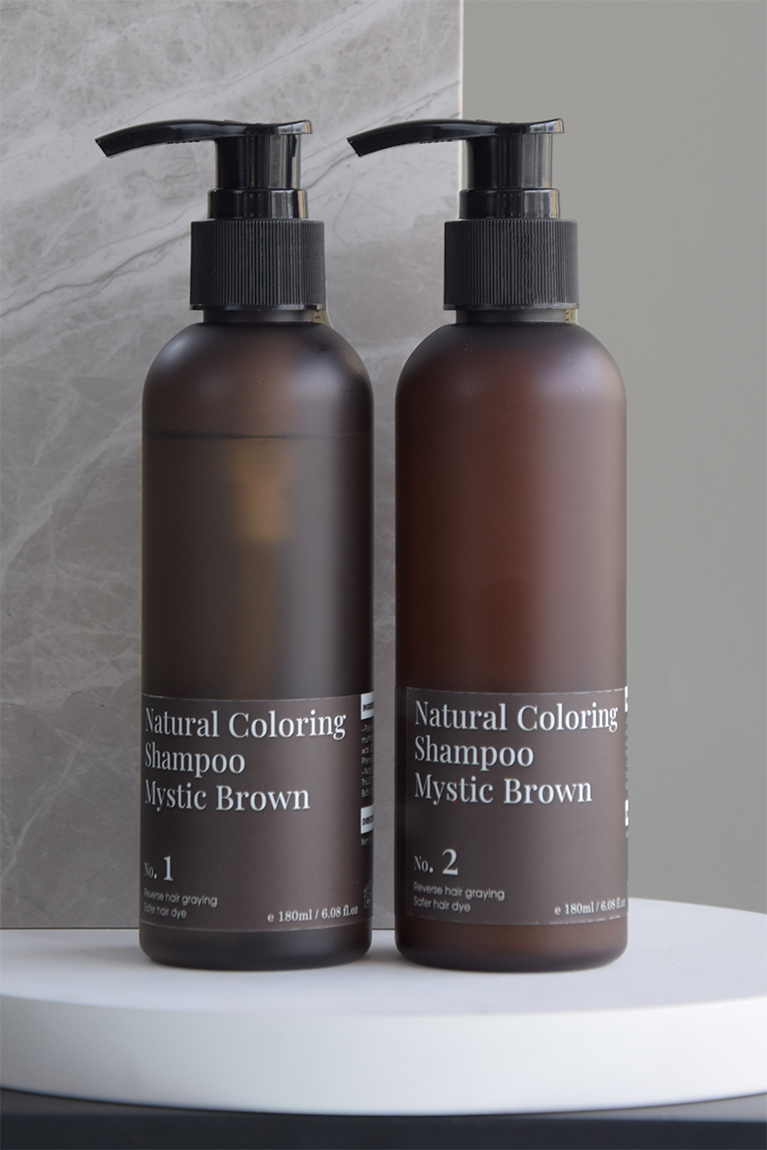 Natural Coloring Shampoo - Mystic Brown