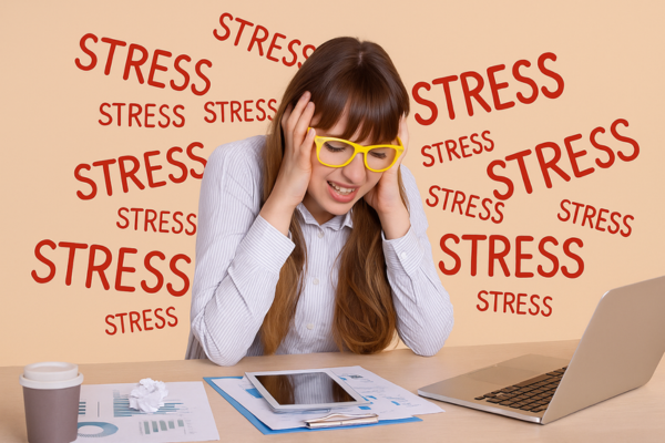 Stress ảnh hưởng xấu đến làn da