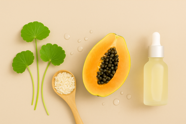 Sự kết hợp giữa Enzyme thiên nhiên và rau má