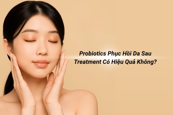 Probiotics phục hồi da sau Treatment