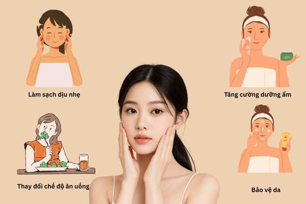 Cách điều trị da khô