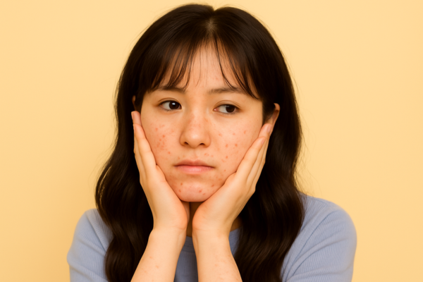 Da dầu mụn