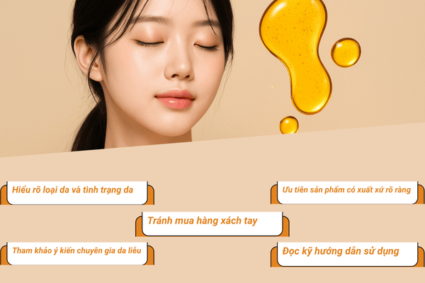 Lưu ý khi lựa chọn dược mỹ phẩm